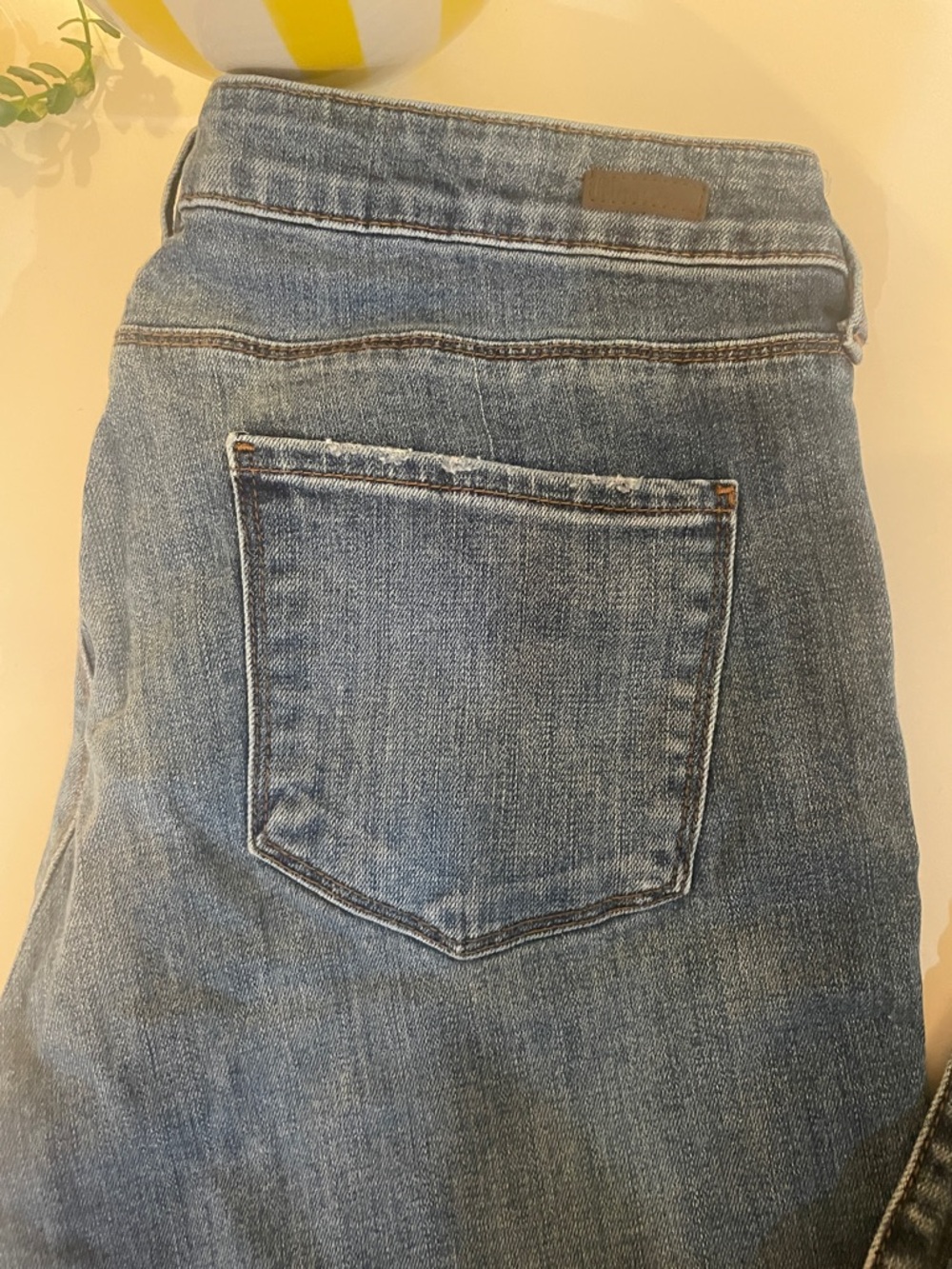 Kut From the Kloth Reese Ankle Straight Leg Distressed Dark Blue Jeans 16 - Picture 7 of 11